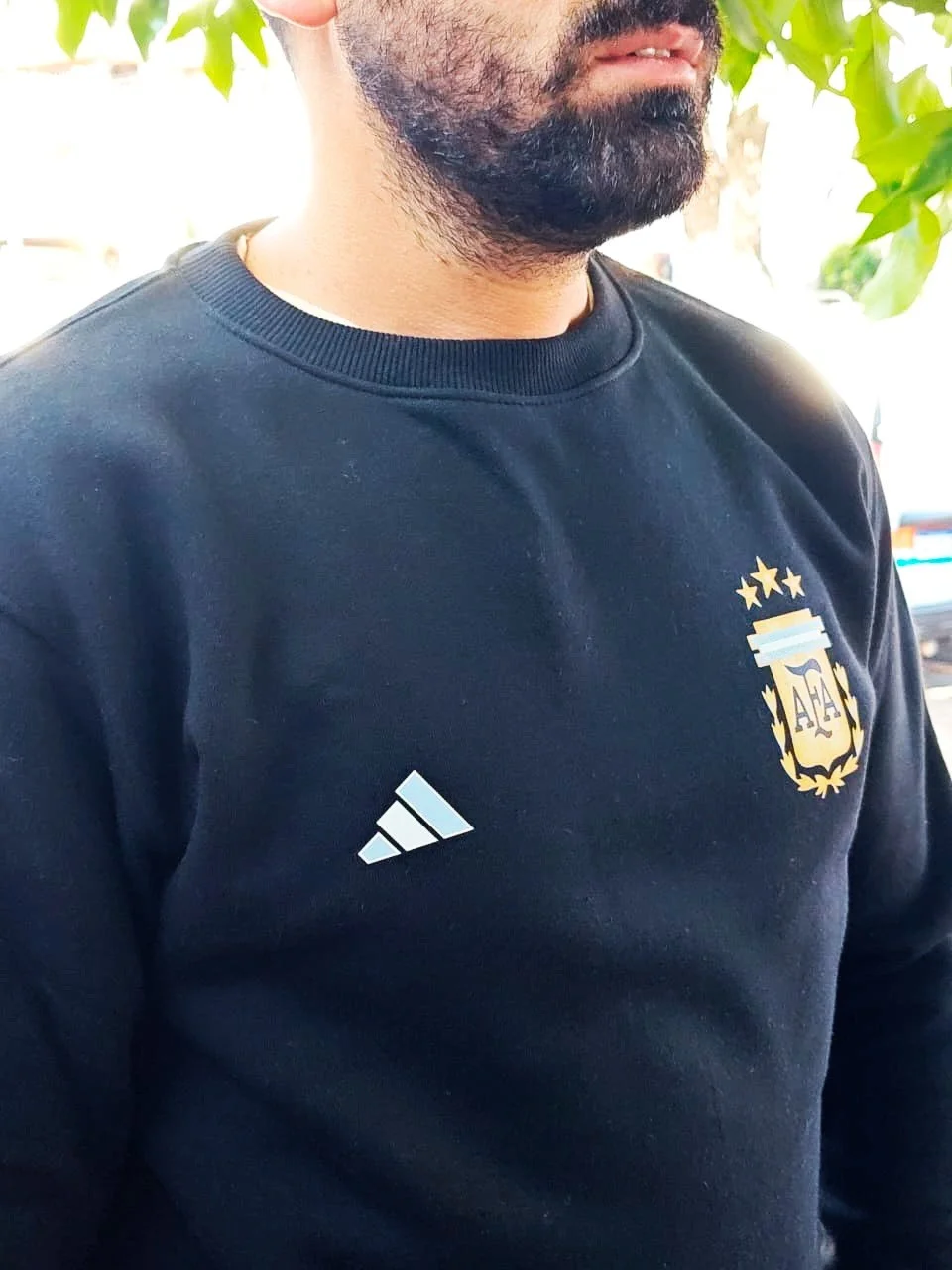 Buzo selección cuello redondo