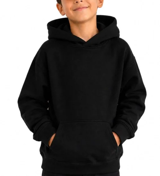 Buzo canguro niño liso