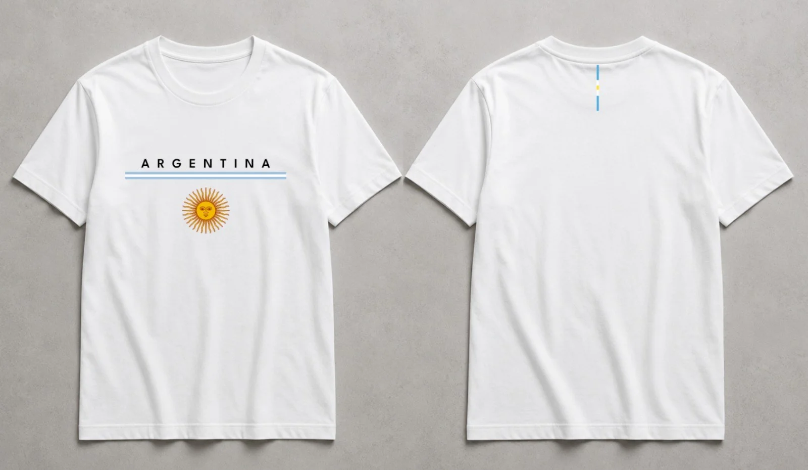 Remera Argentina algodón